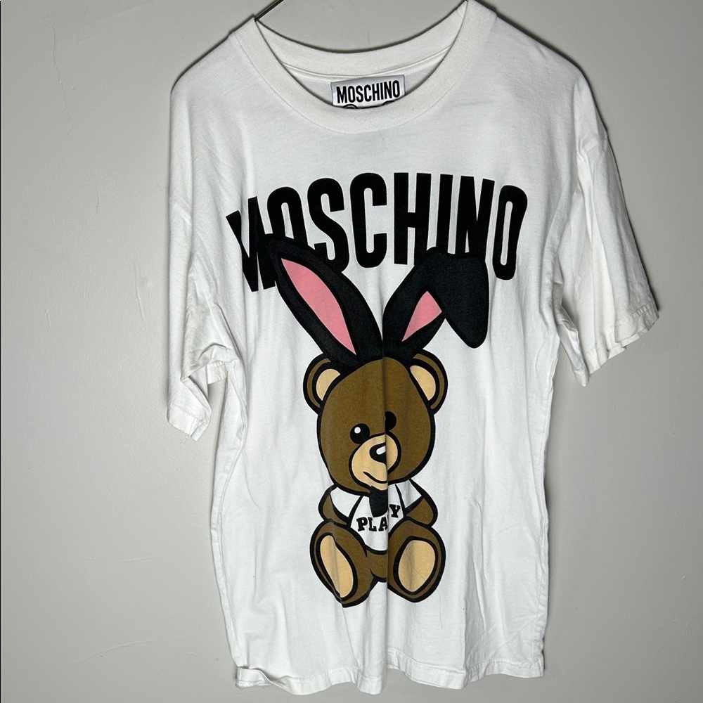 Moschino Playboy White Tee